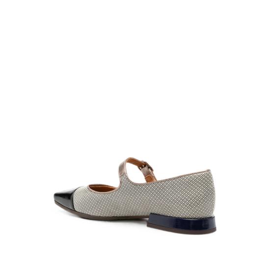 26FW 치에 미하라 플랫 슈즈 GALLET IRON NEUTRALS BLACK - CHIE MIHARA