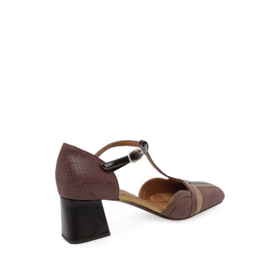 26FW 치에 미하라 힐/펌프스 VOLAI49 BRONC BROWN - CHIE MIHARA