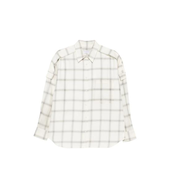 26FW 이로 셔츠 SOFTY WP18 ECR07 NEUTRALS GREY