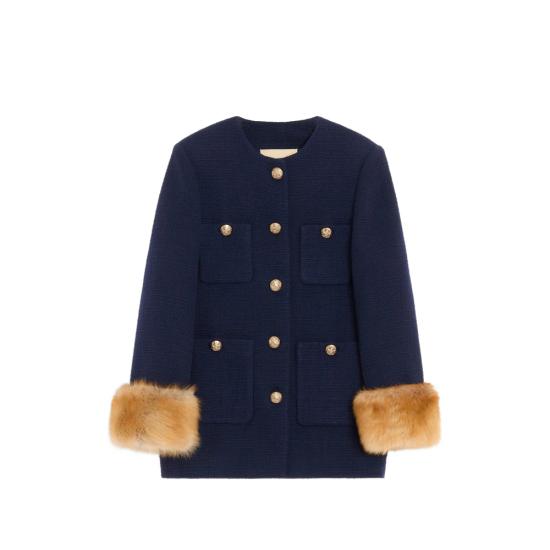 26FW 발렌티노 가라바니 코트 9B3CJH3790Y YSY BLUE