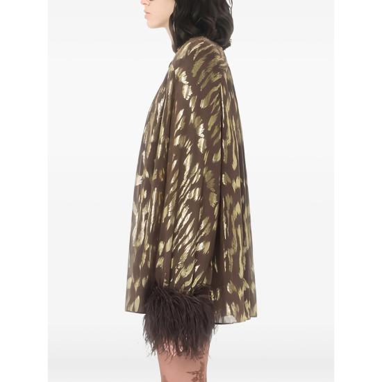26FW 발렌티노 가라바니 블라우스 9B3AB8M0AEA WV9 BROWN GOLD - VALENTINO GARAVANI