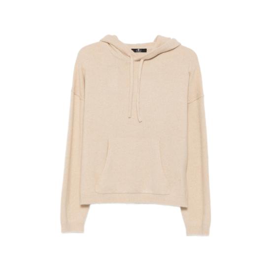 26FW 세븐포올맨카인드 후드 티셔츠 7NED0H38 COZY 3RH NEUTRALS