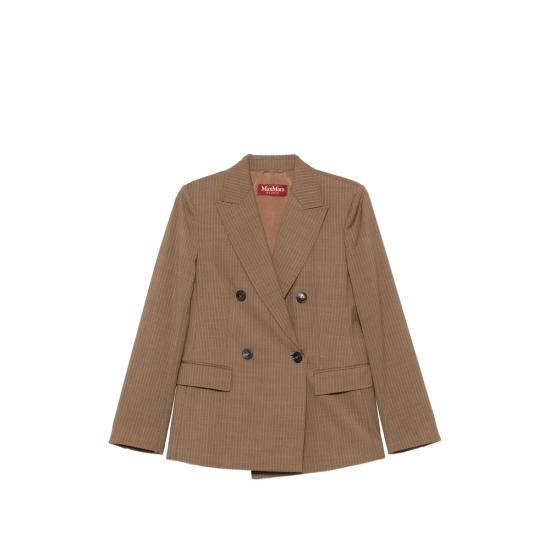26FW 막스마라 스튜디오 수트 자켓 MSTUMICO 528 005 BROWN