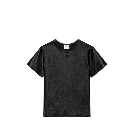 26FW 쿠레쥬 반팔 티셔츠 326CTO561VY 0016 9999 BLACK