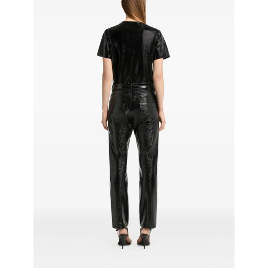 26FW 쿠레쥬 반팔 티셔츠 326CTO561VY 0016 9999 BLACK - COURREGES