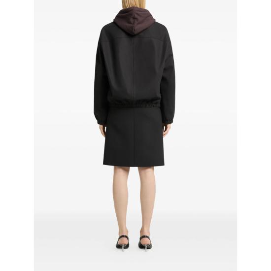 26FW 쿠레쥬 봄버 자켓 326CBL369CO 0134 9999 BLACK - COURREGES
