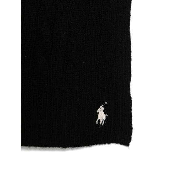 26FW 랄프 로렌 머플러/스카프 455956296001 BLACK - RALPH LAUREN