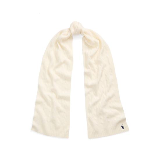 26FW 랄프 로렌 머플러/스카프 455956296002 CREAM NEUTRALS - RALPH LAUREN