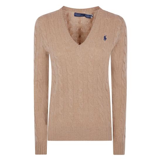 26FW 랄프 로렌 스웨터 211971866002 CAMEL NEUTRALS