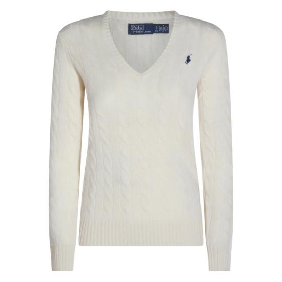 26FW 랄프 로렌 스웨터 211971866001 CREAM WHITE