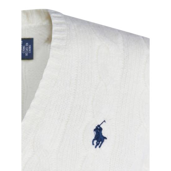 26FW 랄프 로렌 스웨터 211971866001 CREAM WHITE - RALPH LAUREN
