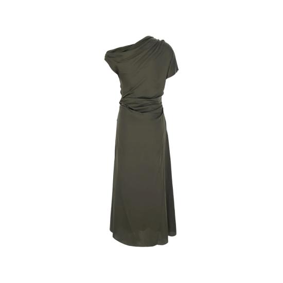 26FW 심카이 롱 원피스 426 1326 Q SEATU GREEN - SIMKHAI