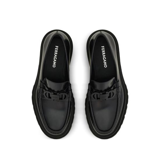 26FW 살바토레 페라가모 로퍼 028249 0794899 3E NERO BLACK - SALVATORE FERRAGAMO
