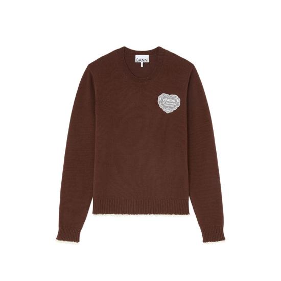 26FW 가니 자켓 A1150004 979 BROWN