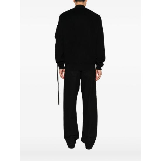 26FW 앤 드뮐미스터 봄버 자켓 B0010960 FA510 099 BLACK - ANN DEMEULEMEESTER