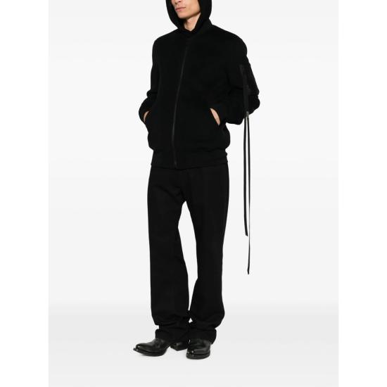 26FW 앤 드뮐미스터 봄버 자켓 B0010960 FA510 099 BLACK - ANN DEMEULEMEESTER