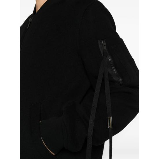 26FW 앤 드뮐미스터 봄버 자켓 B0010960 FA510 099 BLACK - ANN DEMEULEMEESTER