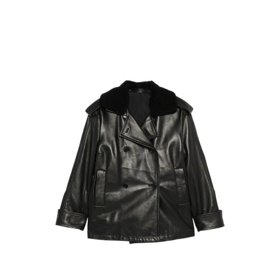 26FW 살바토레 산토로 가죽 자켓 51016 D BLACK