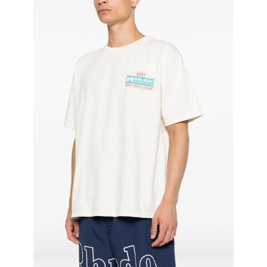26FW 루드 반팔 티셔츠 RHPF26TT09012 6186 YELLOW - RHUDE