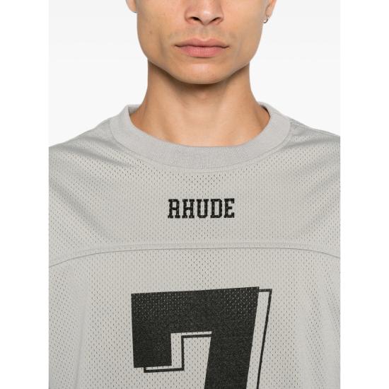 26FW 루드 반팔 티셔츠 RHPF26TT01016 6525 GREY - RHUDE