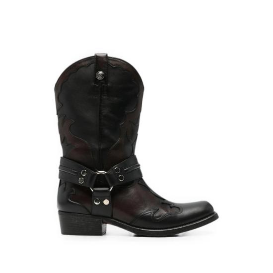 26FW 베르사체 부츠 1A18030 1025275 2BD6K BLACK RED