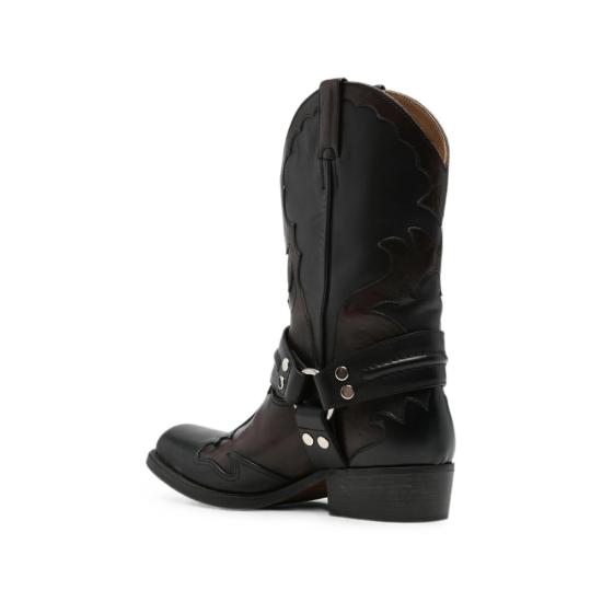 26FW 베르사체 부츠 1A18030 1025275 2BD6K BLACK RED - VERSACE