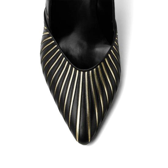 26FW 베르사체 힐/펌프스 1A00198 1025349 2B13J BLACK - VERSACE
