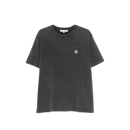 26FW 메종키츠네 반팔 티셔츠 PM00108KJBT7 BKFAD GREY