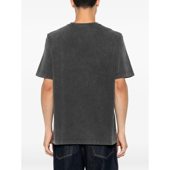 26FW 메종키츠네 반팔 티셔츠 PM00108KJBT7 BKFAD GREY - MAISON KITSUNE
