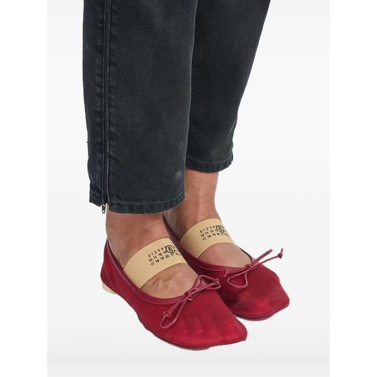 26FW MM6 메종마르지엘라 플랫 슈즈 P7138 S59WZ0101 T4074 RED - MM6 MAISON MARGIELA