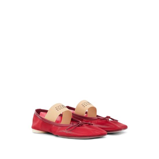 26FW MM6 메종마르지엘라 플랫 슈즈 P7138 S59WZ0101 T4074 RED - MM6 MAISON MARGIELA