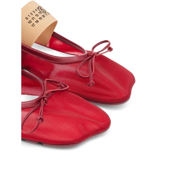 26FW MM6 메종마르지엘라 플랫 슈즈 P7138 S59WZ0101 T4074 RED - MM6 MAISON MARGIELA