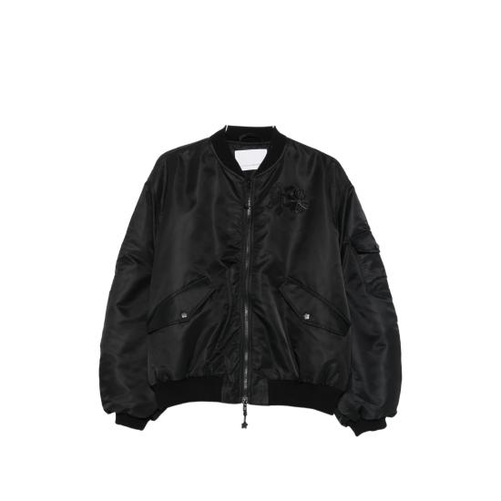 26FW 세실리아 반센 봄버 자켓 OTW21006 FEILAN BLACK