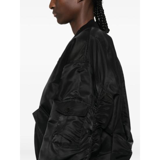 26FW 세실리아 반센 봄버 자켓 OTW21006 FEILAN BLACK - CECILIE BAHNSEN