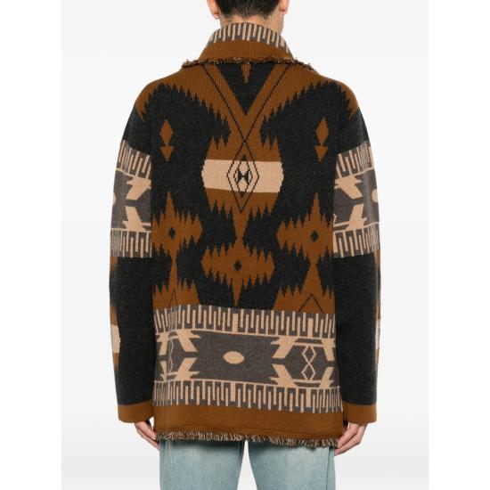 26FW 알라누이 가디건 LMHB038E26 I001 0764 GREY BROWN - ALANUI