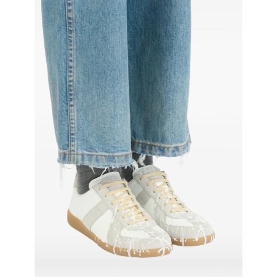 26FW 마르지엘라 스니커즈 P7799 S57WS0517 H8548 WHITE GREY - MAISON MARGIELA