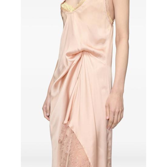 26FW 마르지엘라 롱 원피스 M36047 S51DD0071 217 PINK - MAISON MARGIELA