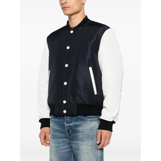 26FW 지방시 봄버 자켓 BM01HM166P 411 BLACK WHITE - GIVENCHY