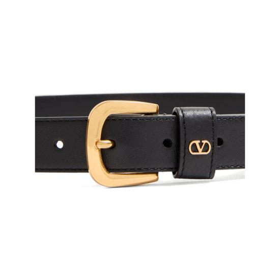 26FW 발렌티노 가라바니 레귤러 벨트 9W2T0SM1PPU 0NO BLACK - VALENTINO GARAVANI