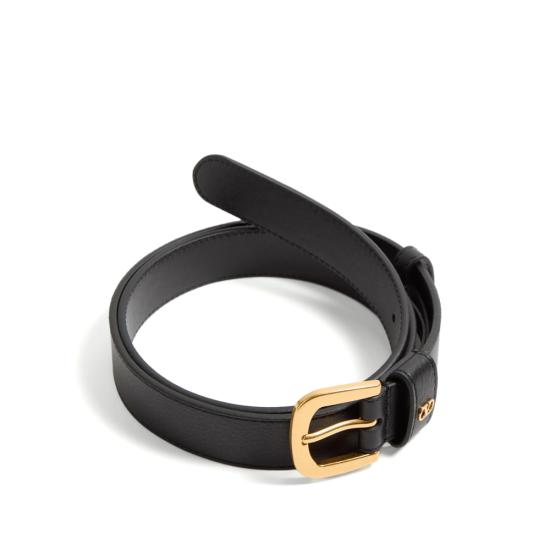 26FW 발렌티노 가라바니 레귤러 벨트 9W2T0SM1PPU 0NO BLACK - VALENTINO GARAVANI