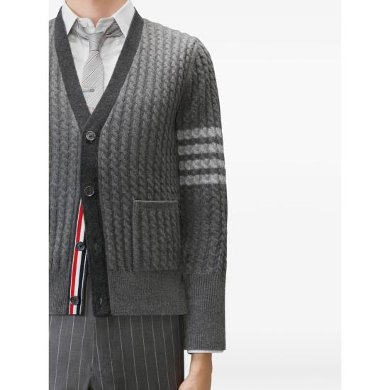26FW 톰브라운 가디건 MKC650A Y1018 982 GREY - THOM BROWNE