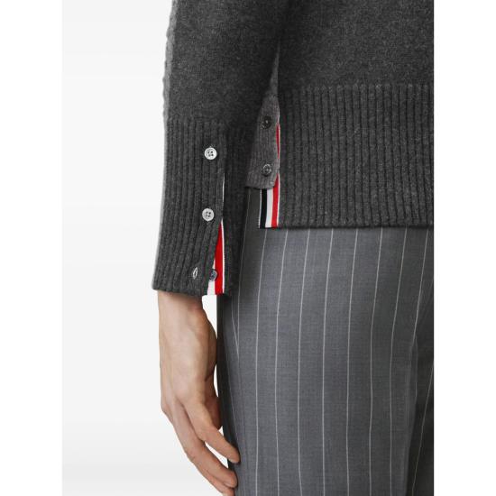 26FW 톰브라운 폴로 티셔츠 MKP166A Y1018 982 GREY - THOM BROWNE