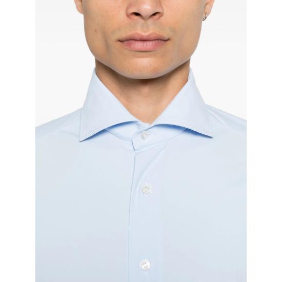 26FW 발바 긴팔 셔츠 57175 0002 BLUE - BARBA