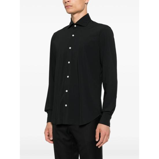 26FW 발바 긴팔 셔츠 57175 0005 BLACK - BARBA