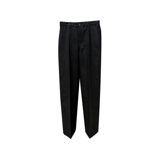 26FW 릭 오웬스 스트레이트 팬츠 RU02F4332 MOR 09 BLACK