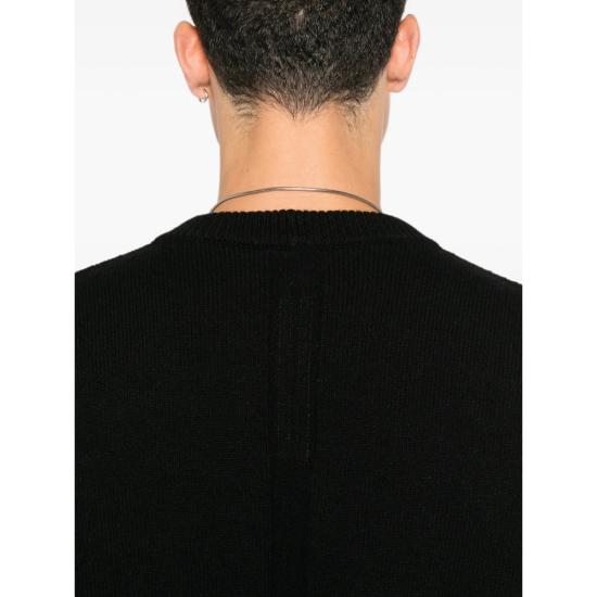 26FW 릭 오웬스 스웨터 RU02F4684 WSBR 09 BLACK - RICK OWENS