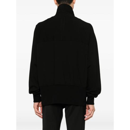 26FW 릭 오웬스 집업 니트 RU02F4278 BA 09 BLACK - RICK OWENS