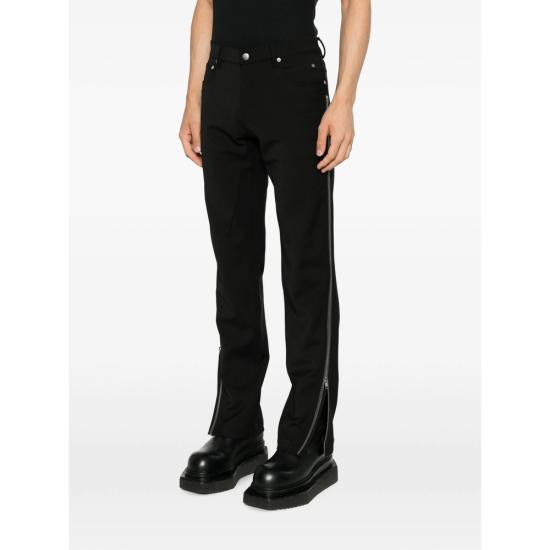 26FW 릭 오웬스 스트레이트 팬츠 RU02F4394 WST 09 BLACK - RICK OWENS