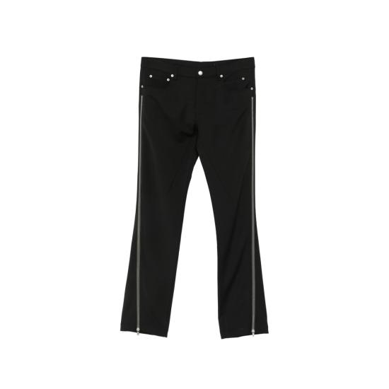 26FW 릭 오웬스 스트레이트 팬츠 RU02F4394 WST 09 BLACK
