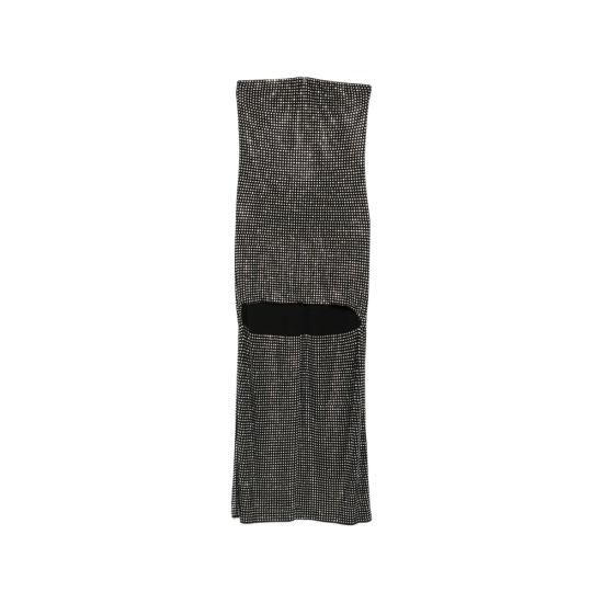 26FW 알렉산더 왕 미디 원피스 1CC3266035 001 BLACK SILVER